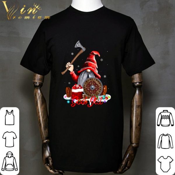 Gnome God Jul Norwegian Viking Nisse shirt 2