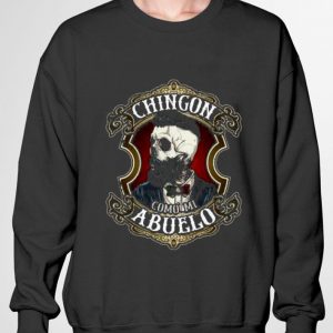 Funny Skull Chingon Como Mi Abuelo shirt 5