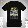 Coach Team Green Bay Packers 102th Anniversary 1919-2021 Signatures shirt 6