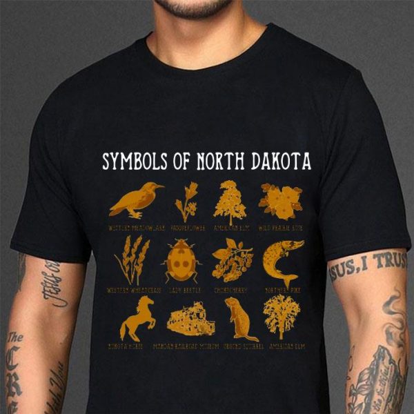 List of North Dakota state symbols shirt 3
