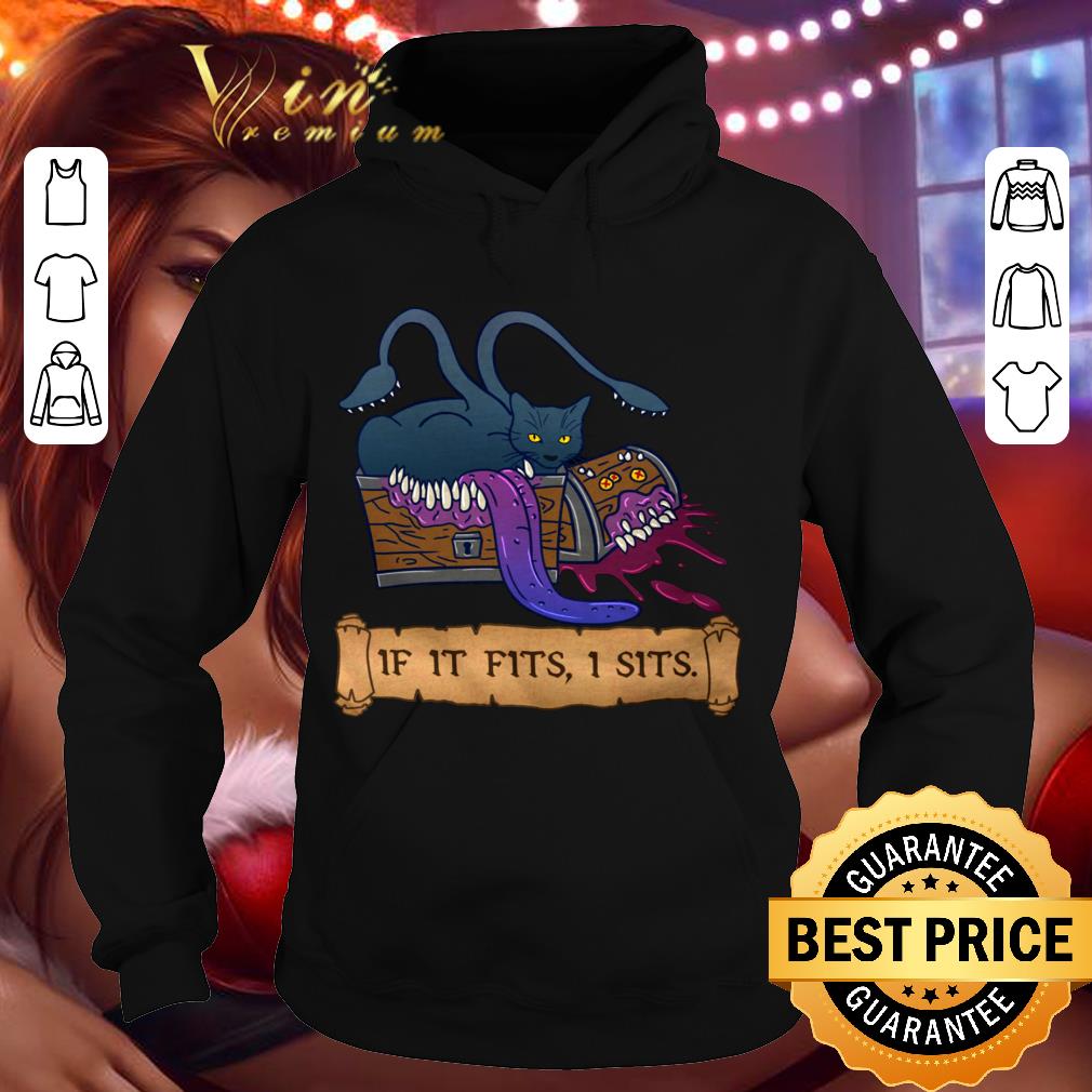 Premium Cat If It Fits I Sits shirt