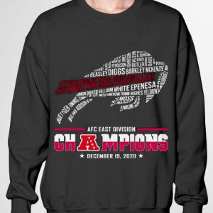 Premium Name Players Buffalo Bills AFC East Division Champions December 19 2020 shirt 5