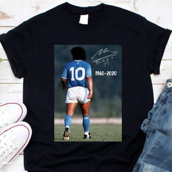Premium Maradona Legend Argentine Signature 1960-2020 shirt 1