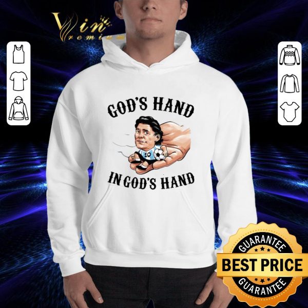 Best Diego Maradona God's Hand In God's Hand shirt 3