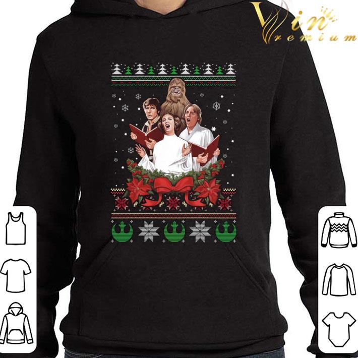 Star Wars characters sing ugly Christmas shirt 9 Star Wars characters sing ugly Christmas shirt