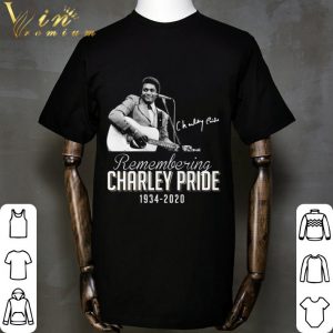 Remembering Charley Pride 1934-2020 Signature shirt 4