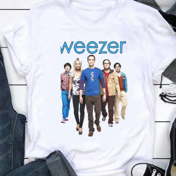 Best Weezer The Big Bang Theory Characters shirt 1