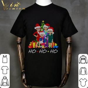 The Golden Girls Cartoon Ho ho ho Christmas shirt 4