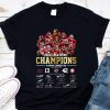 Best Alabama Crimson Tide Signatures 2020 Iron Bowl Champions 42-13 shirt 6
