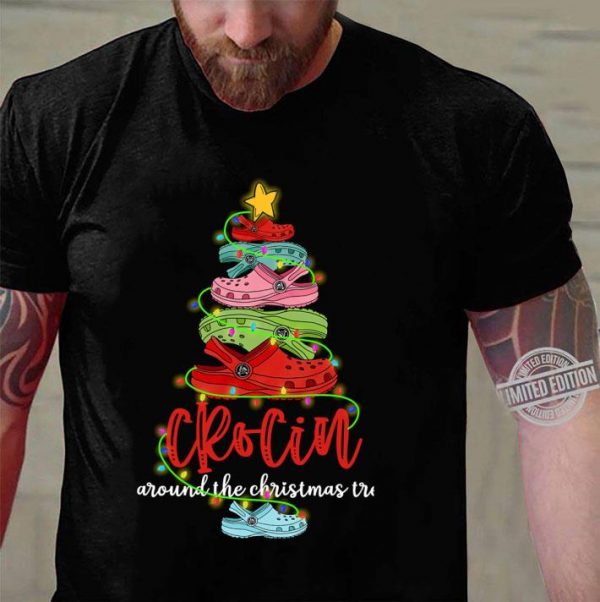 Premium Crocs Crocin around the Christmas tree shirt 3