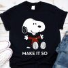 Best Star Trek Captain Picard Snoopy Make It So shirt 7