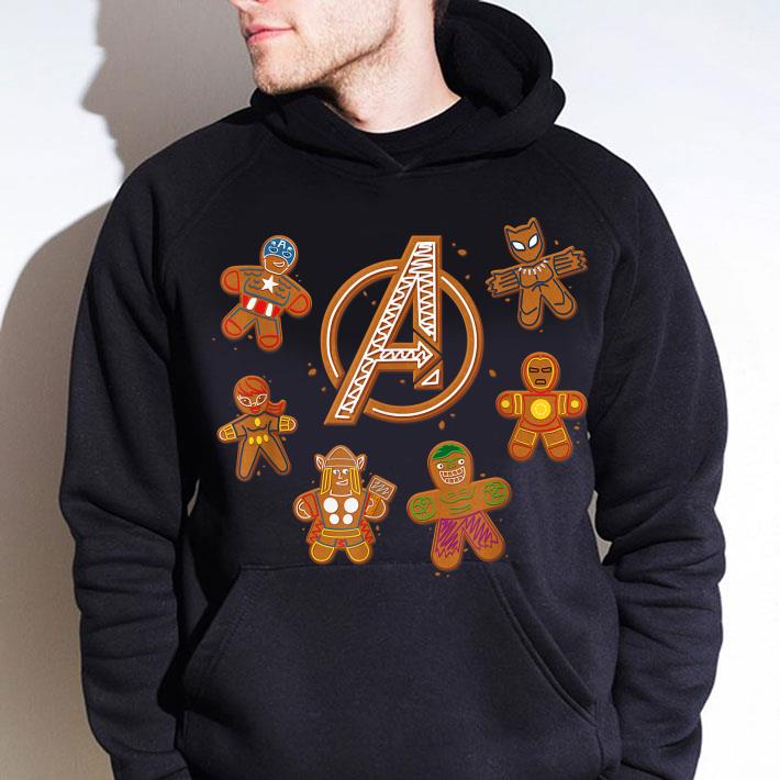 Premium Marvel Avengers Gingerbread Cookies Christmas shirt
