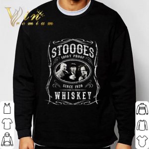 The Three Stooges Idiot Proof Since 1930 Whiskey Jack Daniel's shirt 5