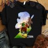 Premium Nintendo Zelda Link Epona Ride Silhouette Graphic shirt 6