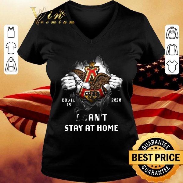 Premium Anheuser-Busch Inside Me Covid-19 2020 Stay At Home shirt 3