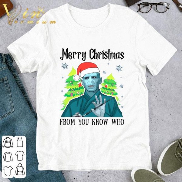 Harry Potter Lord Voldemort Merry Christmas From You Know Who shirt 1