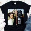 Hot Princess Leia Darth Vader American Gothic shirt 7