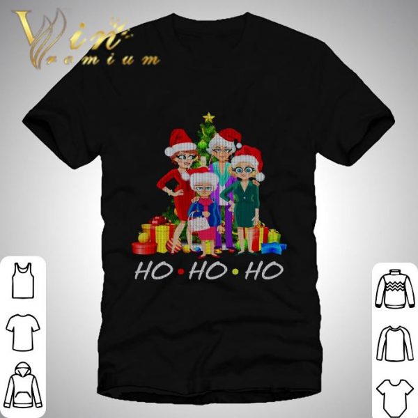 The Golden Girls Cartoon Ho ho ho Christmas shirt 1