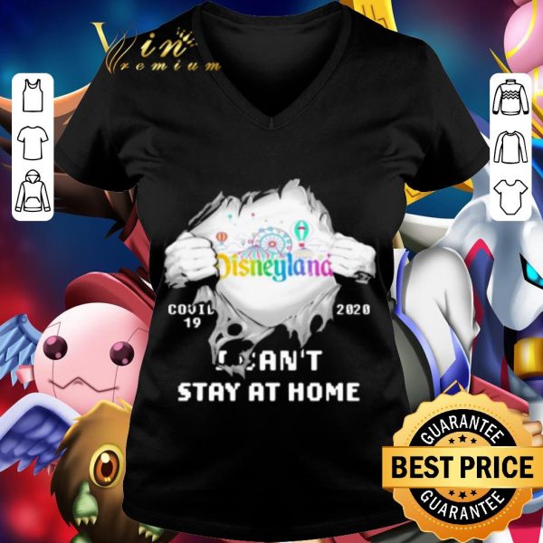 Awesome Disneyland Inside Me Covid-19 2020 I Can't Stay At Home shirt 2