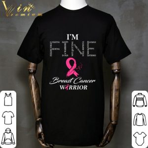I'm Fine Breast Cancer Warrior Awareness Fighting shirt 4