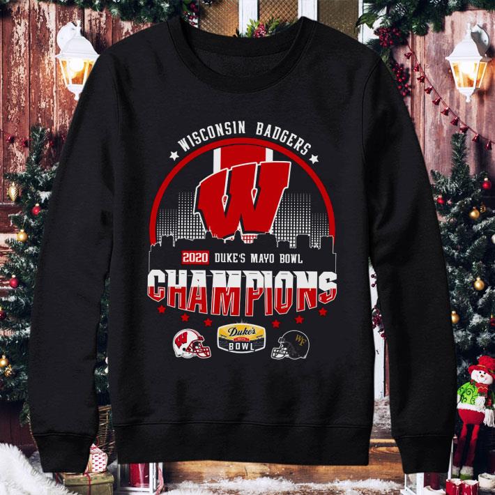 Official Wisconsin Badgers 2020 Duke's Mayo Bowl Champions shirt 10 Official Wisconsin Badgers 2020 Duke's Mayo Bowl Champions shirt