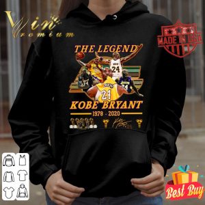 Best Vintage LA Lakers The Legend Kobe Bryant 1978-2020 Signature shirt 7