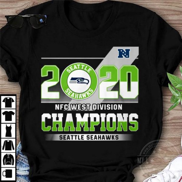 Premium 2020 NFC West Division Champions Seattle Seahawks shirt 1