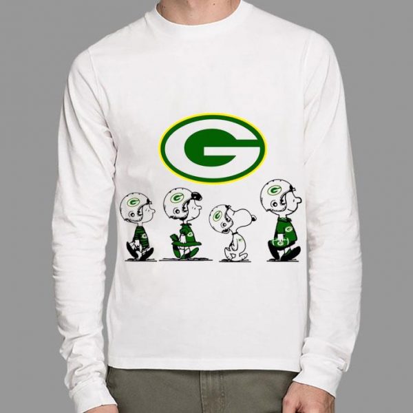 Official Green Bay Packers Snoopy Charlie Brown And Friends Peanuts shirt 2