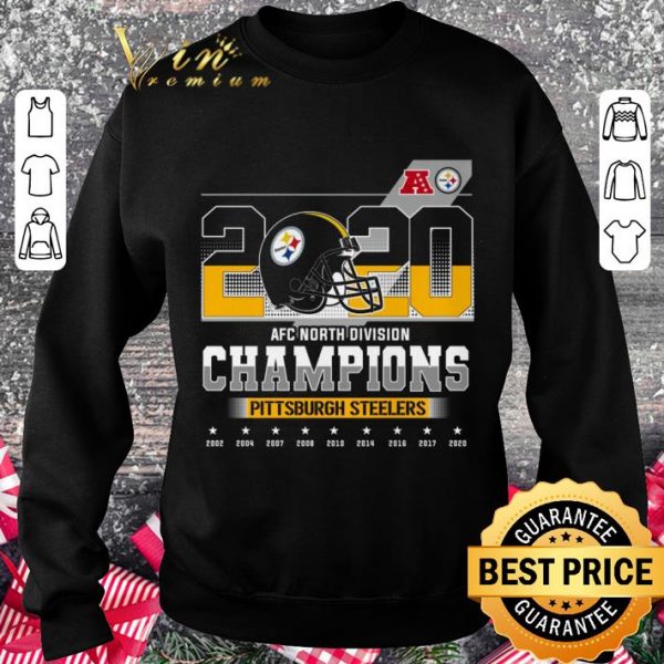 Premium 2002-2020 AFC North Division Champions Pittsburgh Steelers shirt 3