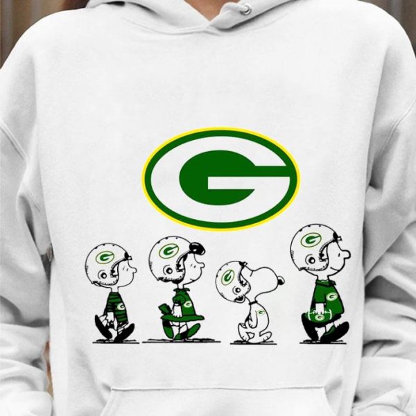 Official Green Bay Packers Snoopy Charlie Brown And Friends Peanuts shirt 4