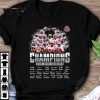 Premium 2020 Big Ten Football Champions Ohio State Buckeyes Signatures shirt 8