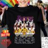 Funny 74th Anniversary 1947-2021 Team Los Angeles Lakers Signatures shirt 8
