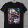 Premium Star Wars The Mandalorian & The Child Starry Night Style shirt 9