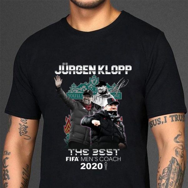 Best Liverpool Jürgen Klopp signature The Best Fifa Men's Coach 2020 shirt 3