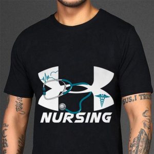 Awesome Nursing Under Armour Logo shirt 6