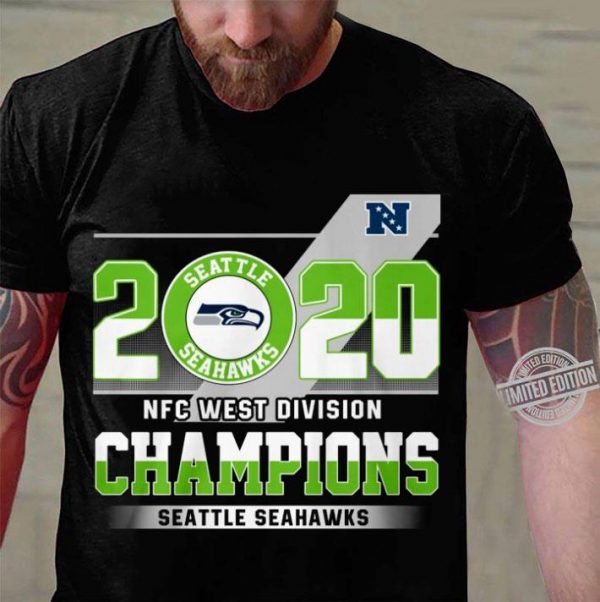 Premium 2020 NFC West Division Champions Seattle Seahawks shirt 3