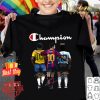 Funny Logo Champion Pelé Lionel Messi Diego Maradona Signatures shirt 8