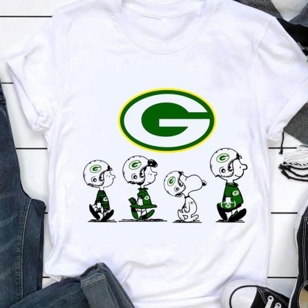 Official Green Bay Packers Snoopy Charlie Brown And Friends Peanuts shirt 1