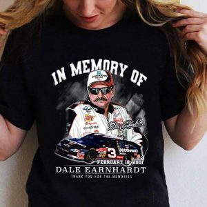 In Memory Of Dale Earnhardt February 18 2001 Signature shirt 5