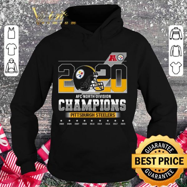 Premium 2002-2020 AFC North Division Champions Pittsburgh Steelers shirt 4