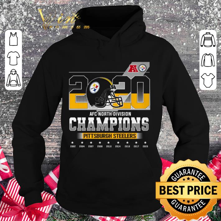 Premium 2002-2020 AFC North Division Champions Pittsburgh Steelers shirt 10 Premium 2002-2020 AFC North Division Champions Pittsburgh Steelers shirt