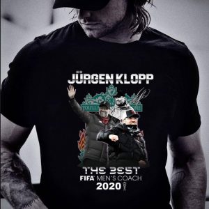 Best Liverpool Jürgen Klopp signature The Best Fifa Men's Coach 2020 shirt 5