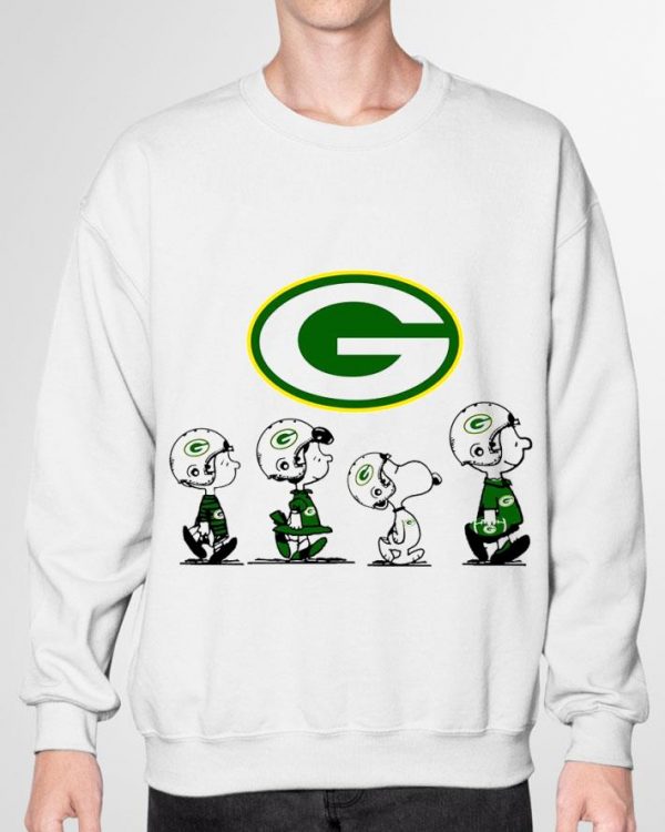 Official Green Bay Packers Snoopy Charlie Brown And Friends Peanuts shirt 3