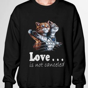Titanic Cats Actor Love is not canceled shirt 6