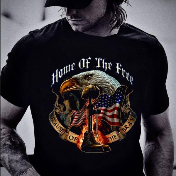 Awesome Home Of The Free Because Of The Brave shirt 2