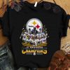 Best 2020 Pittsburgh Steelers Champions AFC North Division Signatures shirt 9