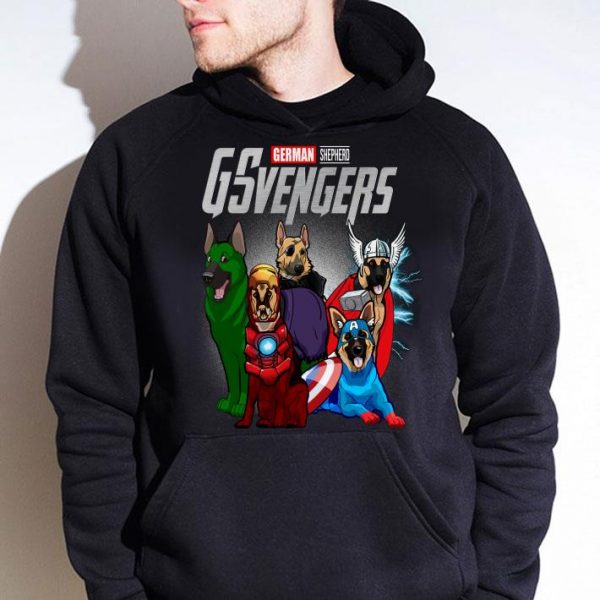 German Shepherd GSvengers Avengers Endgame Infinity War shirt 4