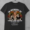 Funny Vintage In Memory Of Eddie Van Halen October 06 2020 Signed shirt 8