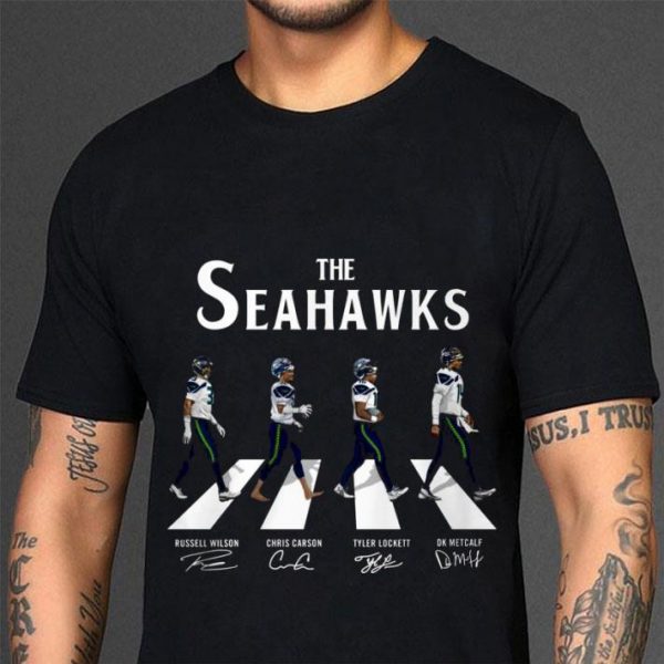 The Seattle Seahawks Signatures shirt 3