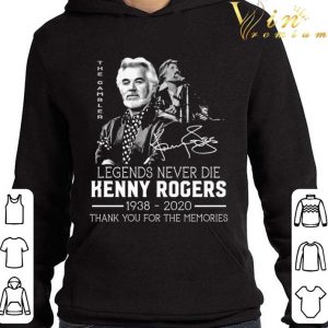 Legends Never Die Kenny Rogers 1938-2020 Signature shirt 7